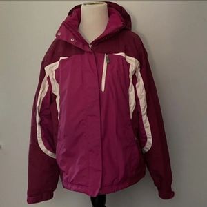 Pink/white Ski Jacket